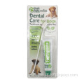 Cool Mint Flavor Dental Care para cães escova de dentes